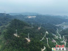 三峡电力外送通道迁改首条线路完工